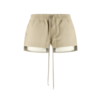 RICK OWENS SHORTS IN PELLE FOG BOXERS SAND