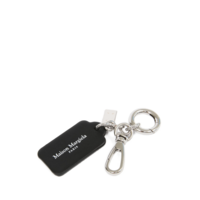 DOUBLE TAG KEYRING SMALL BLACK