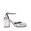 MAISON MARGIELA TABI SANDAL PUMP H80 SILVER