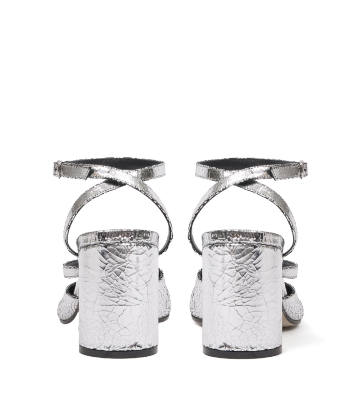 TABI SANDAL PUMP H80 SILVER