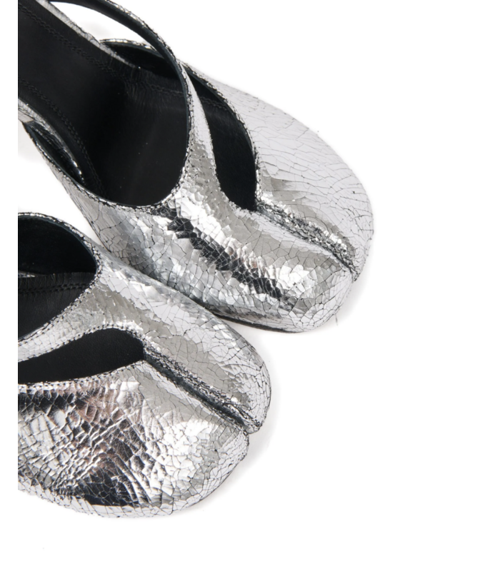 TABI SANDAL PUMP H80 SILVER