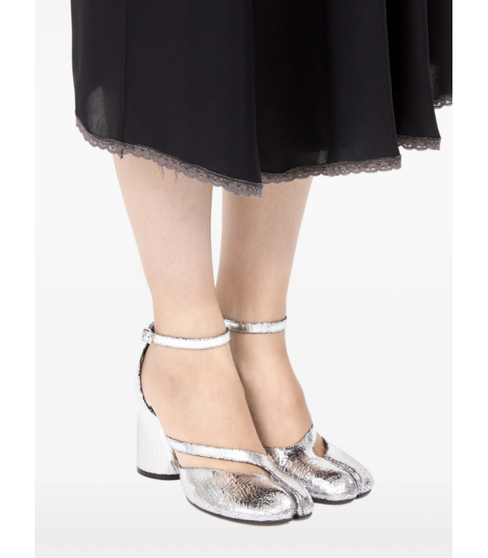 TABI SANDAL PUMP H80 SILVER