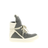 RICK OWENS SCARPE IN PELLE GEOBASKET EUCA/MILK/MILK