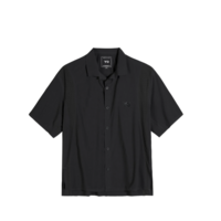 M LT WOV SHIRT BLACK