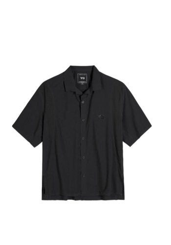 Y-3 m lt wov shirt black