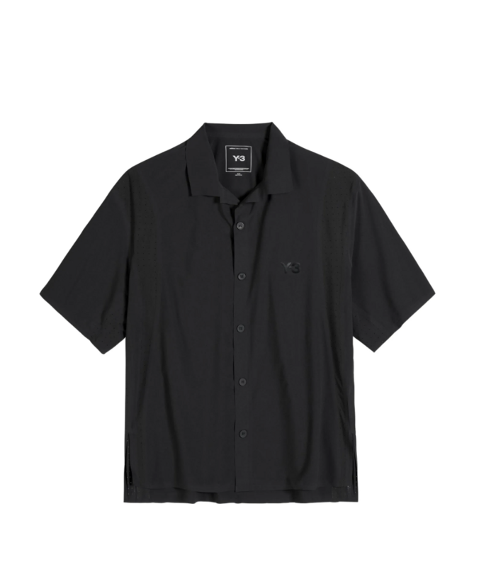 M LT WOV SHIRT BLACK