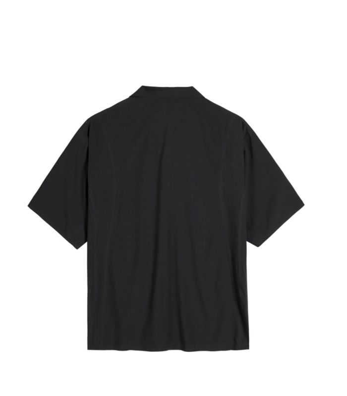M LT WOV SHIRT BLACK
