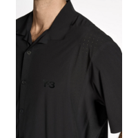 M LT WOV SHIRT BLACK