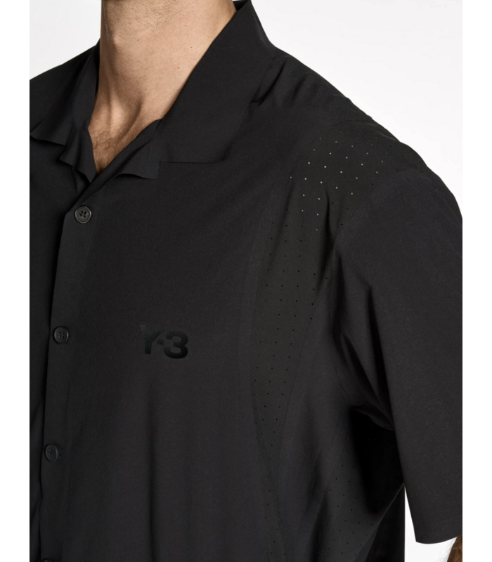 M LT WOV SHIRT BLACK