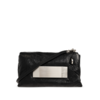 RICK OWENS BORSA IN PELLE PILLOW GRIFFIN BLACK