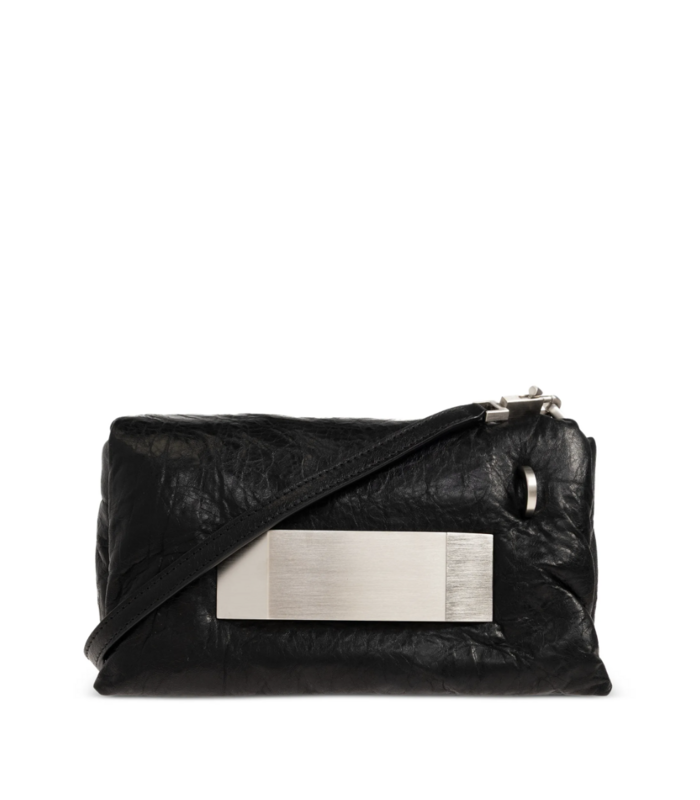 BORSA IN PELLE PILLOW GRIFFIN BLACK