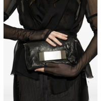 BORSA IN PELLE PILLOW GRIFFIN BLACK