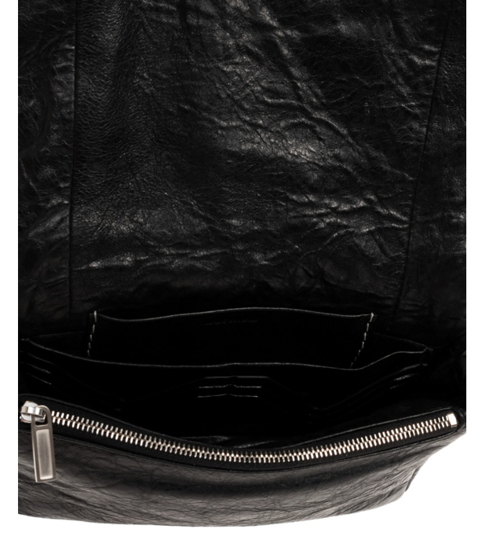 BORSA IN PELLE PILLOW GRIFFIN BLACK