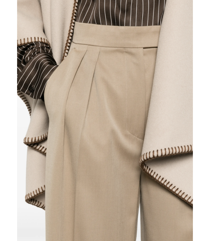 LONG TROUSER HAZELNUT