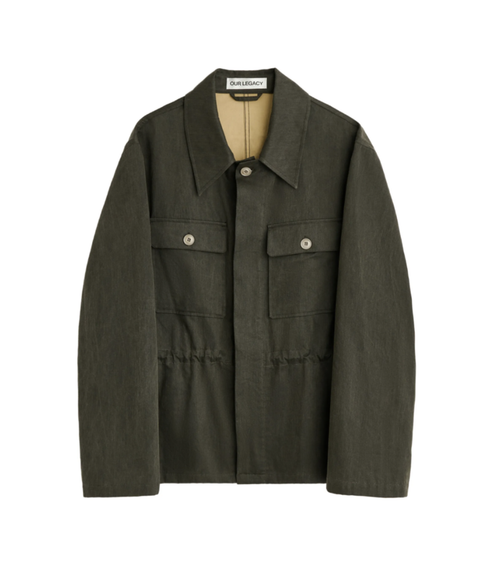 UNITY JACKET ANTIQUE MUDD COTED STEEN