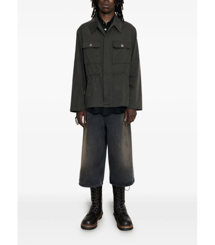 UNITY JACKET ANTIQUE MUDD COTED STEEN