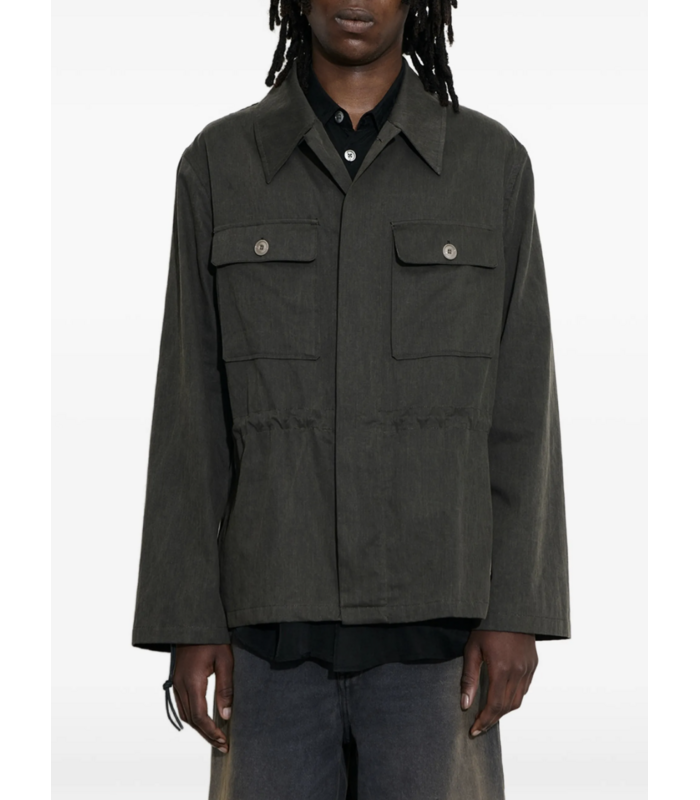 UNITY JACKET ANTIQUE MUDD COTED STEEN