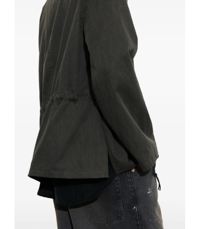 UNITY JACKET ANTIQUE MUDD COTED STEEN