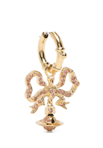 VIVIENNE WESTWOOD florindella earrings gold / light rose