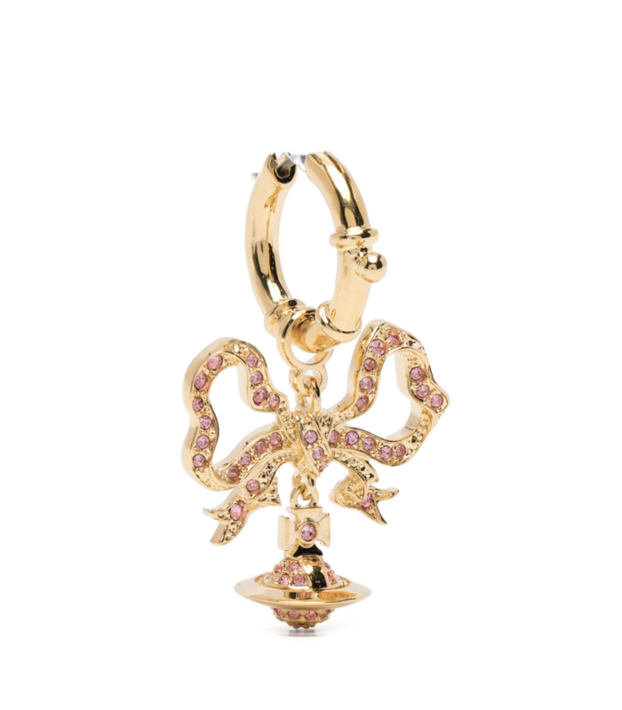 FLORINDELLA EARRINGS GOLD / LIGHT ROSE