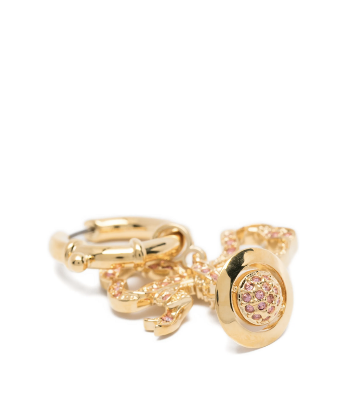 FLORINDELLA EARRINGS GOLD / LIGHT ROSE