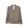 MAXMARA SHIRT MUD TILE PRINT