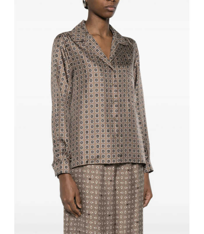 SHIRT MUD TILE PRINT