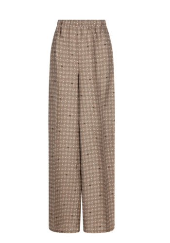 MAXMARA long trouser mud cachemire