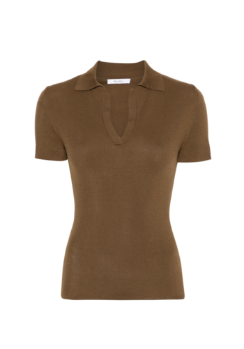 MAXMARA sweater top gold beige