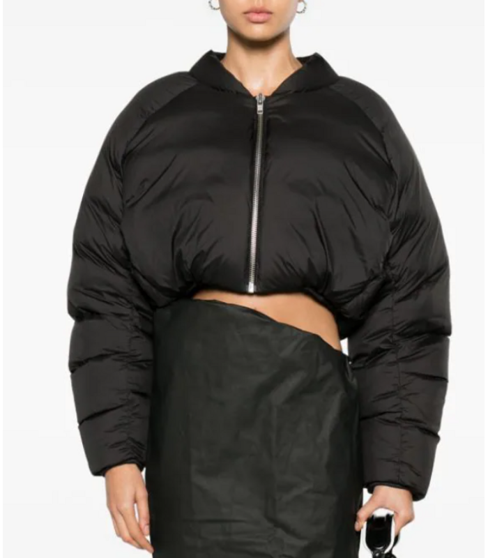 CROPPED PILLOW BOMBER PUPIL