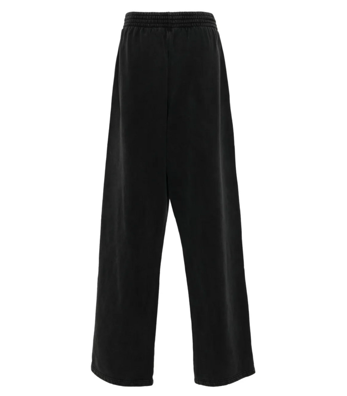 WIDE LEG TRACKPANT BLACK WASHED BLACK ROSE