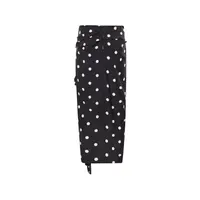SKIRT POLKA DOT BLACK