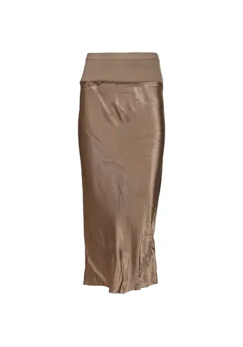 RICK OWENS gonna knee bias skirt dust