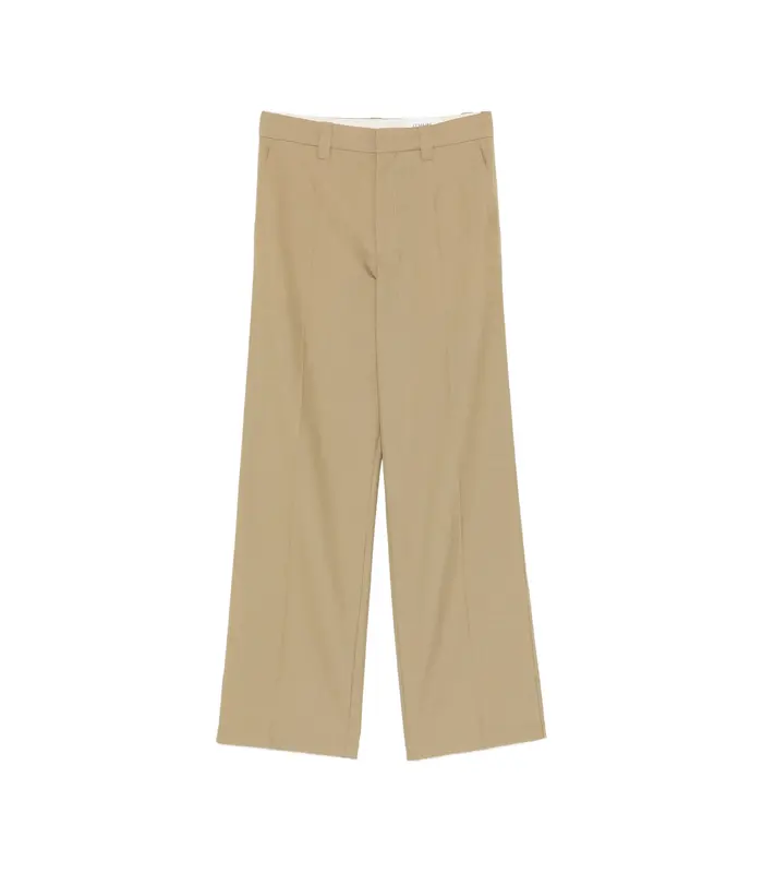 STRAIGHT TAILORED PANTS HAY GREEN