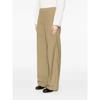 STRAIGHT TAILORED PANTS HAY GREEN