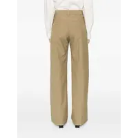 STRAIGHT TAILORED PANTS HAY GREEN