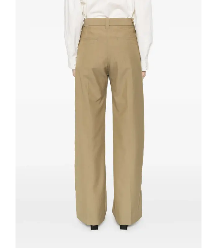 STRAIGHT TAILORED PANTS HAY GREEN