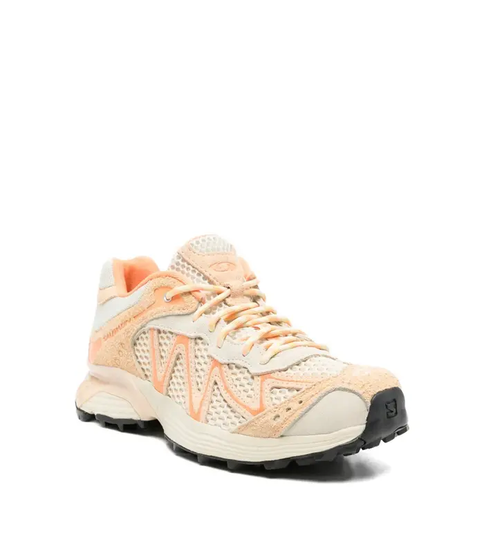 XT-WHISPER EMBROIDERY Aspargus Green/Almond Cream/Nectarine