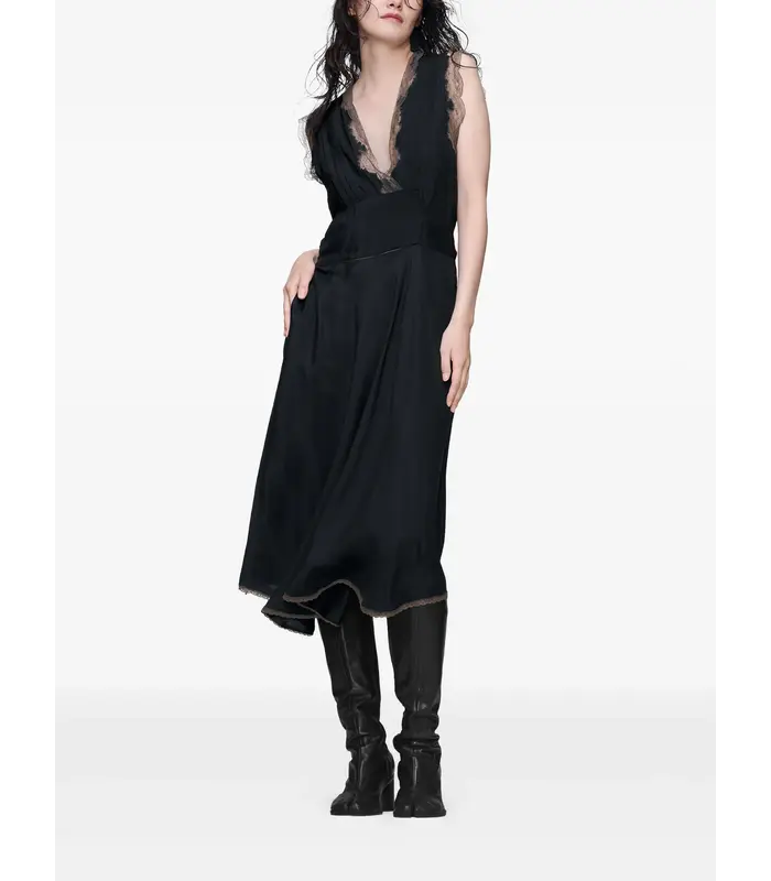 MIDI DRESS BLACK