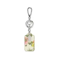DOUBLE TAG KEYRING SMALL MULTI COLOR