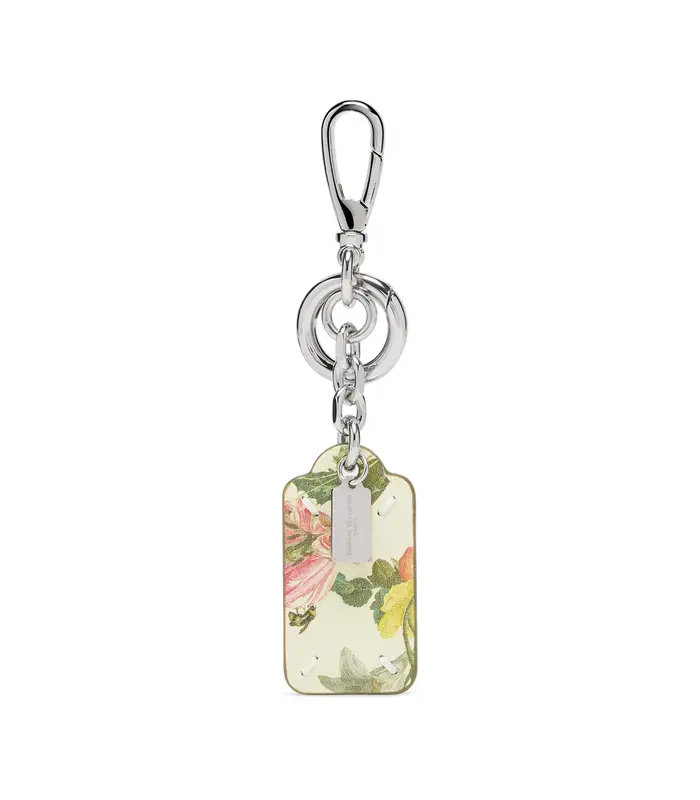 DOUBLE TAG KEYRING SMALL MULTI COLOR