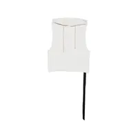 TOP HOODED TUNIC MILK WASH