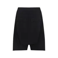 SHORTS DRAWSTRING PODS BLACK