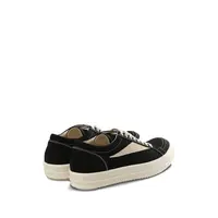 SCARPE IN DENIM VINTAGE SNEAKS BLACK/MILK/MILK