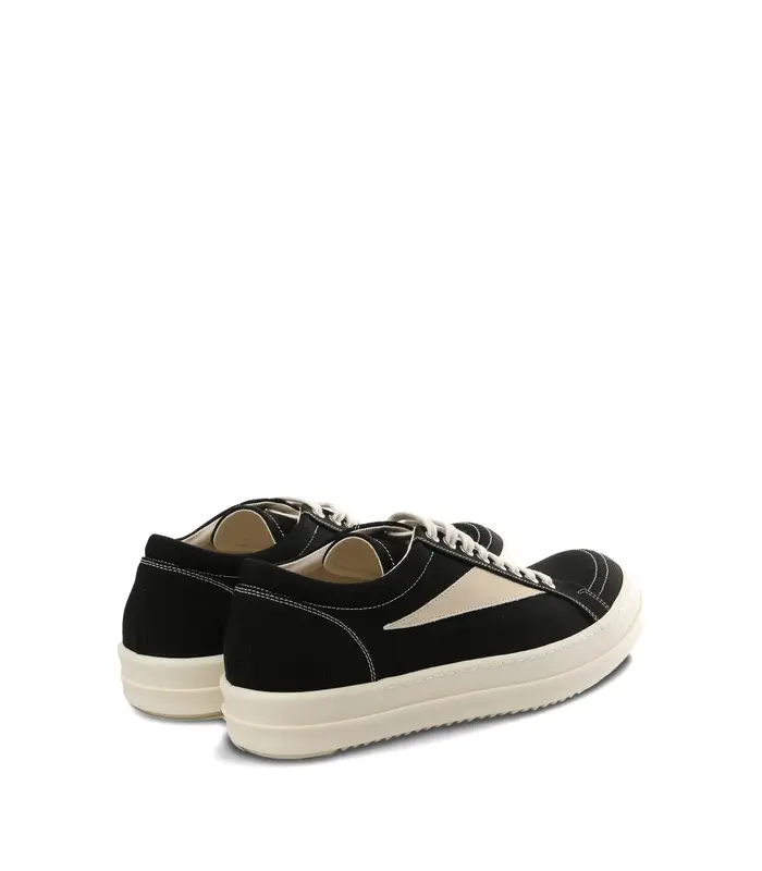 SCARPE IN DENIM VINTAGE SNEAKS BLACK/MILK/MILK