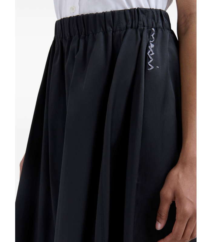 a-line skirt black