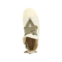 SCARPE IN DENIM MEGALACE SNEAKS CREAM/MILK/MILK