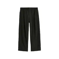LEISURE TROUSER SOOT BLACK TECHFLAX
