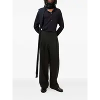 LEISURE TROUSER SOOT BLACK TECHFLAX