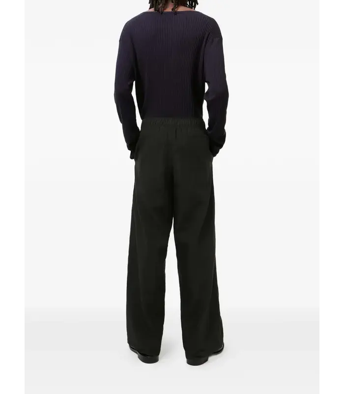 LEISURE TROUSER SOOT BLACK TECHFLAX